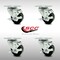 Service Caster 3.5 Inch SS Phenolic Swivel Top Plate Caster Set with Brake SCC-SS20S3514-PHS-TLB-4 - alternate 5